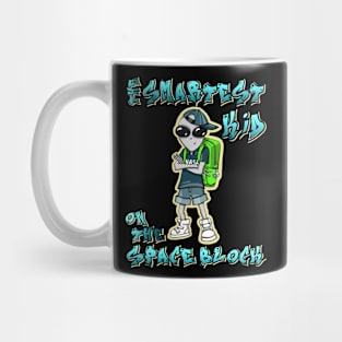 The Smartest Kid On The Space Block Mug